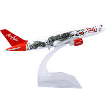Asia Dragon A320 Alloy Plane Model 1/400 Scale 16cm