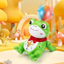 Dancing Frog Robot Toy Light-Up Music Gymnastic Frog 360
