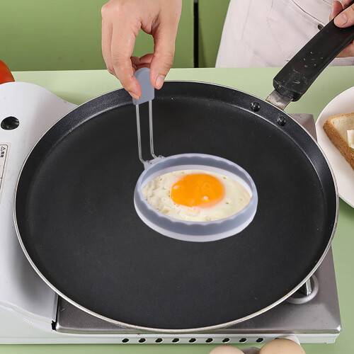 Silicone Egg Ring for Griddle Reusable Omelette Ring 1
