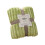 Flannel Blanket Coral Fluff Border Grass Green 1