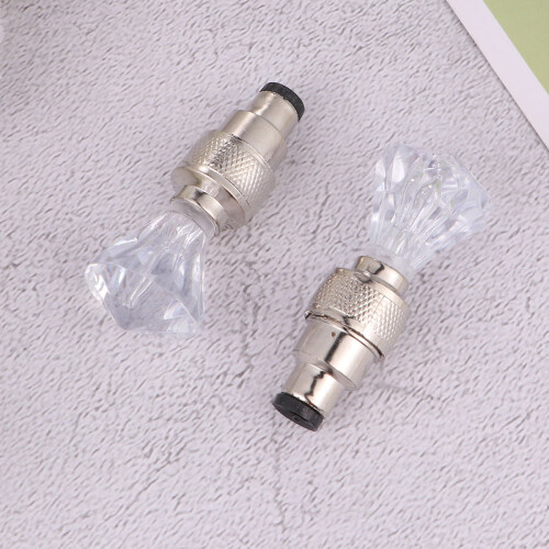 White Composite LED Bike Wheel Light for Night Riding 7