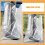 Horse Soaker Boot Nylon Plastic 1 Set 6