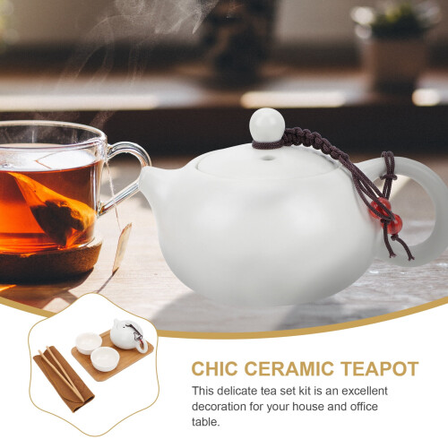 Ceramic Outdoor Tea Set with Mini Japanese Teapot 1