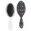 Floral Pattern Hair Brush Retro Paddle Detangler with Soft 2