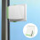 (Green) No-Drill Sliding Door Lock & Fall Limiter 5