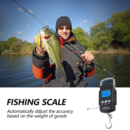 Digital Fish Weighing Scale with Measuring Tape 1 Unit 1
