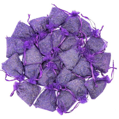 Lavender Sachets Natural Fragrance 25 Pcs