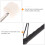 Bass Drumstick Wool Felt Tip Stainless Steel Handle 3