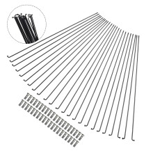 MTB Steel Spokes and Nipples 260mm 275mm 289mm 24 pcs
