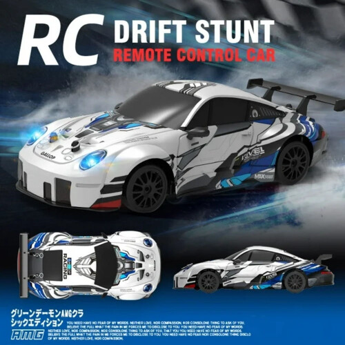 RC Car 2.4GHz High-Speed Remote Control Toy with LED Lights 2