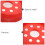 Fire Extinguisher Mounting Bracket Plastic Red Stand Base 1 3