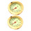 Analog Hygrometer Luminous Design 2 Pack Battery-Free 6