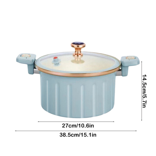 Vacuum Pressure Cooker Iron Pot 8L 2