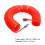 Air Compressor Hose with Red PU Spring Spiral 1 Pack 7