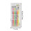 Glitter Highlighter Set Chisel Tip 60ml 6-Pack 3