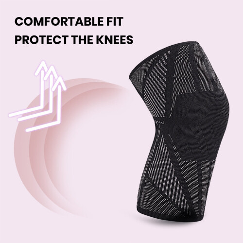 Knee Brace Super Soft Breathable High Elastic Compression 2
