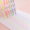 Glitter Highlighter Set Chisel Tip 60ml 6-Pack 6