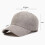 Corduroy Baseball Cap Solid Color Adjustable Peak Hat 4
