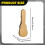 23 Inch Ukulele Hard Case with Shoulder Strap and 7