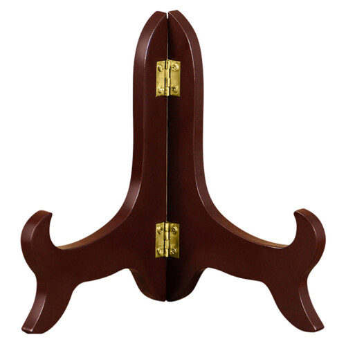 Display Stand Foldable Handmade Decorative Plate Holder 1