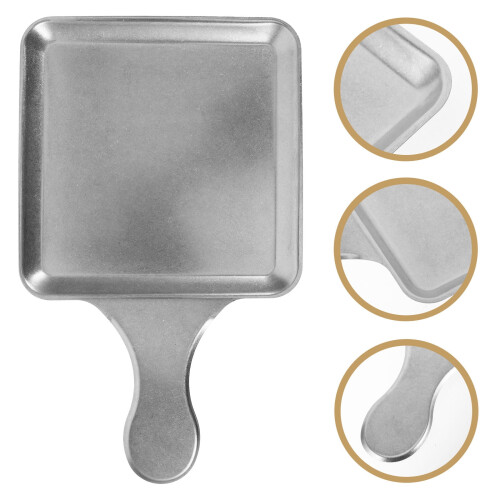 ULTNICE Square Stainless Steel Griddle Pan 1 Pack