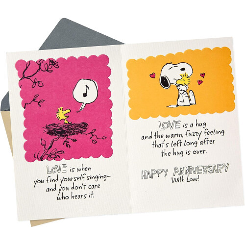 Anniversary Card Peanuts Vignette 0399RZB1111 2