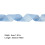 Blue Wired Burlap Ribbon 2 inch 3