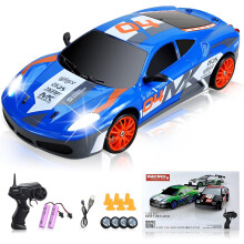 RC Drift Car 1:24 Scale 2.4GHz 4WD 15 km/h with 2 Batteries