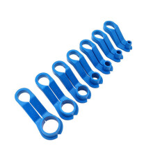 AC Fuel Line Disconnect Tool Set Blue Plastic 7-Piece