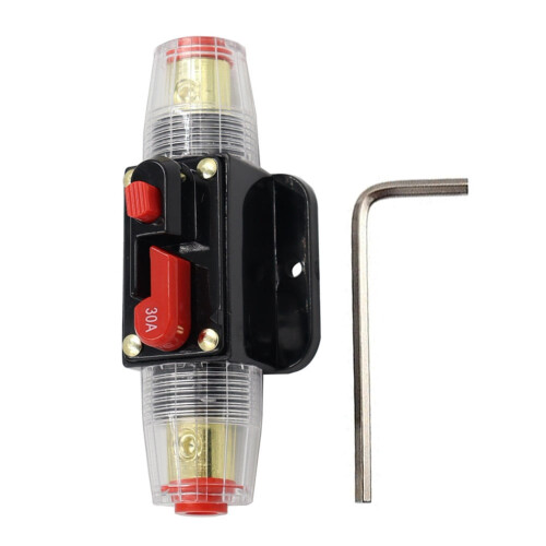 Circuit Breaker Switch 12V-24V Automatic Reset Waterproof