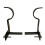 Fast Fit Single Curtain Rod Brackets No Drill Required 2