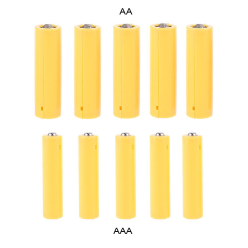 Fake LR06 LR03 AA AAA-formaat dummybatterij voor Shell-AA 1