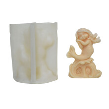 Mermaid Silicone Mold for Aromatherapy Candles and Resin,