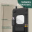 Hanging Closet Organizer with Mirror 51.57x11.02 Inch 5