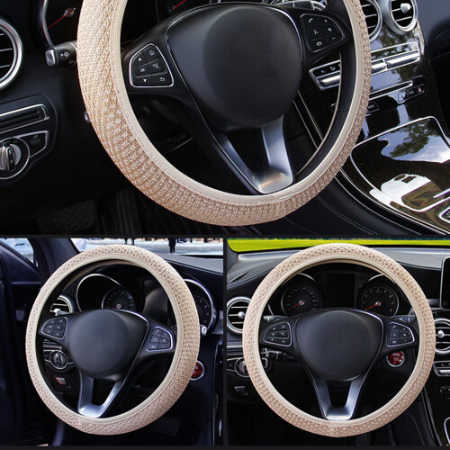 Steering Wheel Cushion Microfiber Elastic 38 cm