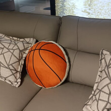 Plush Basketball Pillow Soft Stuffed Cushion 1 Piece