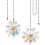 Crystal Flower Ceiling Fan Pull Chain Pack of 2 1