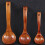 Natural Wood Soup Ladle Long Handle Size S 8