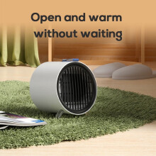 White Electric PTC Space Heater 500W 3-Speed Indoor