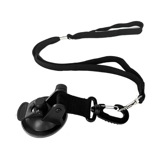 Dog Bathing Suction Cup Tether with Restraint Loops
