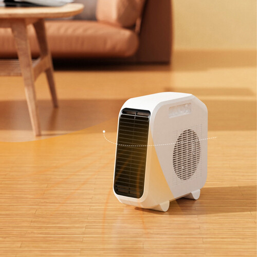 Mini portable electric space heater with thermostat 1 unit 1