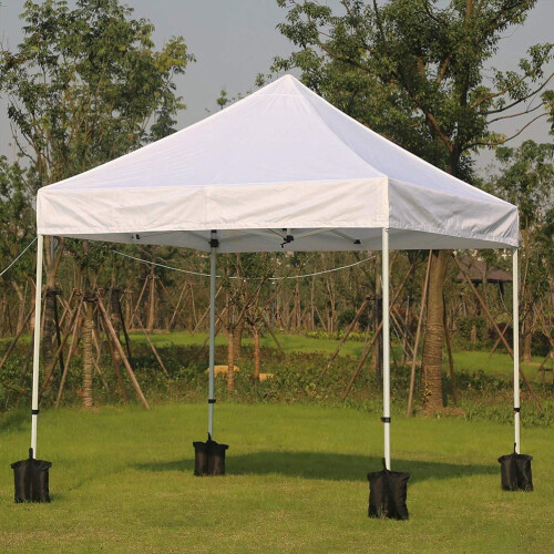 Sand Bags for Canopy Tent 4 Pcs Black