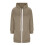 Women's Hooded Sweatshirt Longline Oversized Fit with Front 8