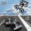 RC Drone and Remote Control Car 2-in-1 with Lights White 2