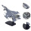 Alloy Fighter Jet Model 1:72 Toy Aircraft 6