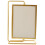 Rotating Picture Holder Golden Iron Square 1 Pack 4