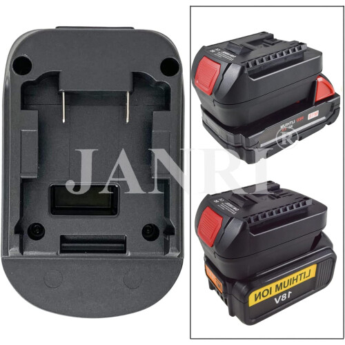 Battery Adapter for Bosch 18V Tools Compatible with DeWalt 2