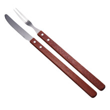 Stainless Steel Steak Knives and Forks Set 2-Piece