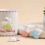Easter Rabbit Fridge Magnet Resin 4 Pieces 5