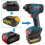 Battery Adapter for Bosch 18V Tools Compatible with DeWalt 7
